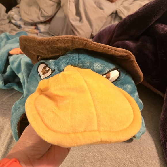 Disney Perry the Platypus Costume for Kids - Blue and Yellow - Picture 5 of 7